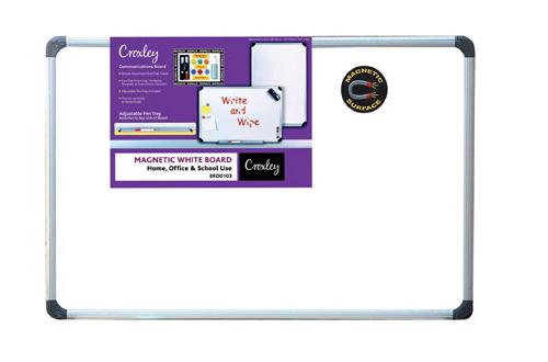 Croxley Magnetic Whiteboard with Accessories (600mm x 900mm)