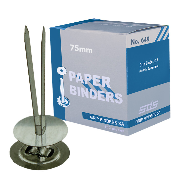 SDS 75mm Paper Binder – Box of 100