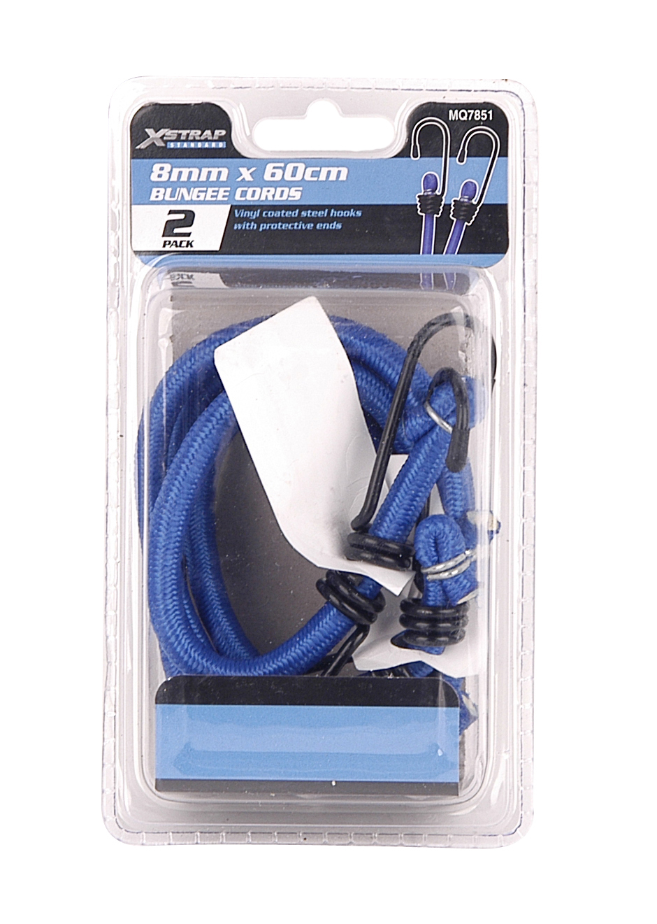 X-Strap – Round Bungee Cords – Set of 2 – 60cm x 8mm