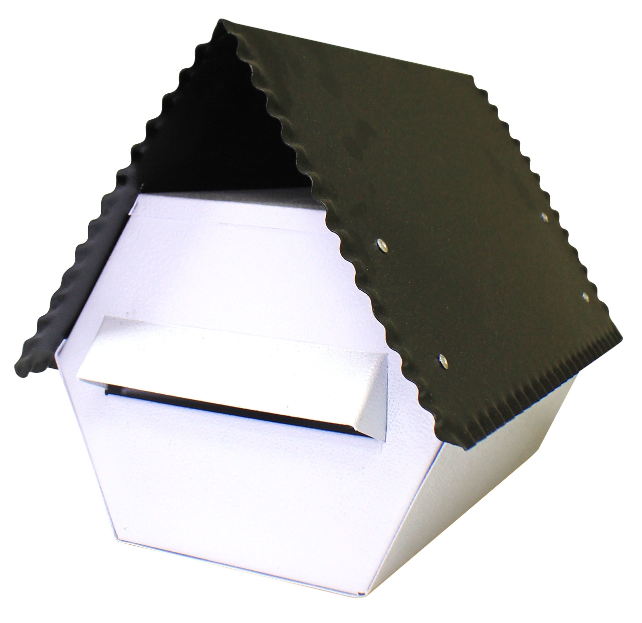 Fragram – Electro GAlva -nised Letter Box – Black