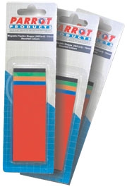 Parrot 15mm Flexible Magnetic Shapes Assorted – Pack of 50