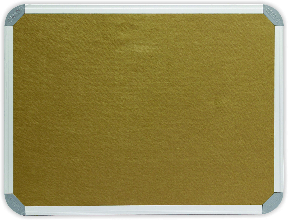 Parrot Notice Board – Info Board Aluminium Frame (2000 x 1200mm) – Beige