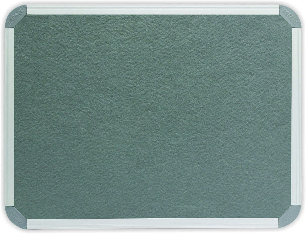 Parrot Notice Board – Info Board Aluminium Frame (2400 x 1200mm) – Grey