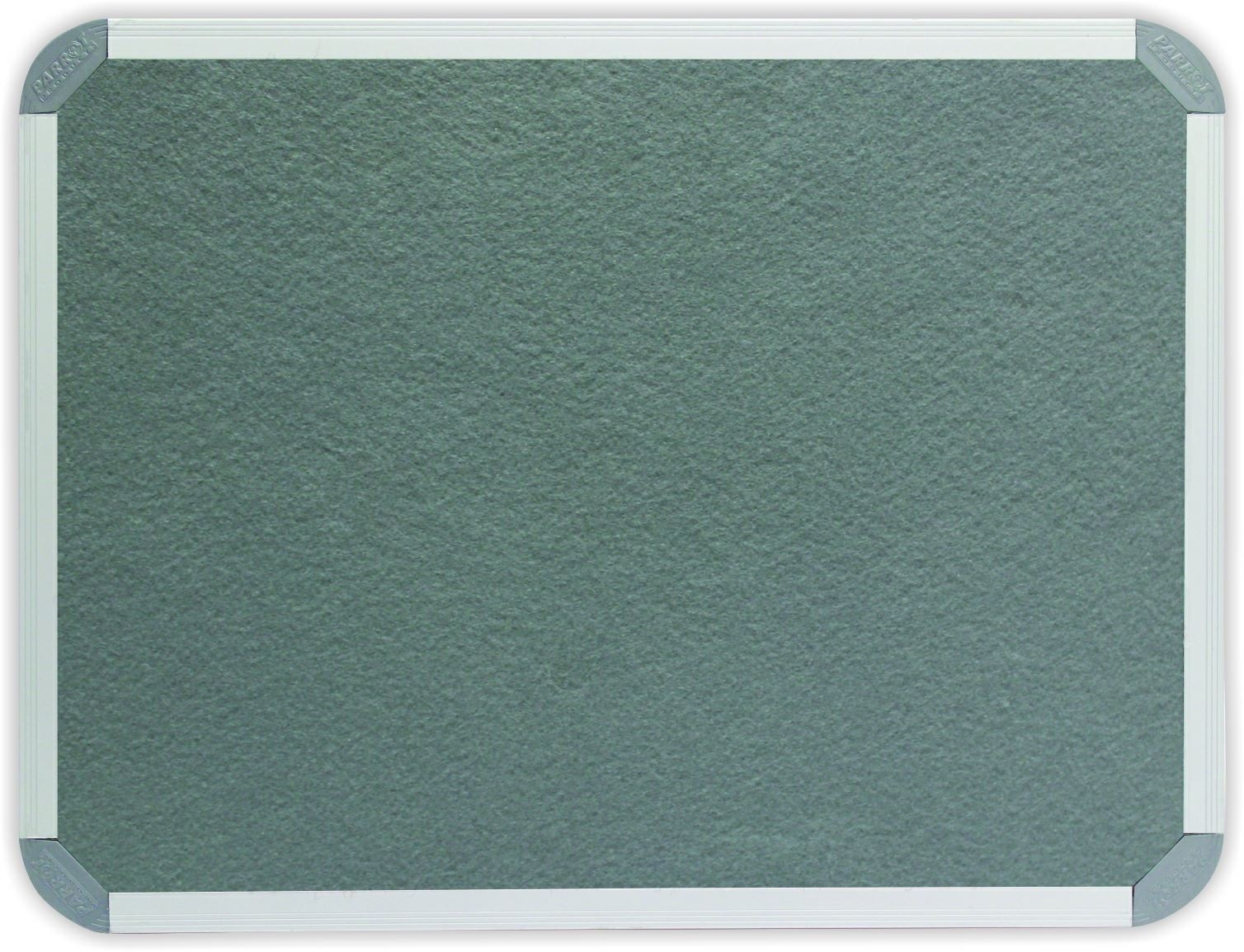 Parrot Info Board Aluminium Frame – Grey Felt (1800 x 1200mm)
