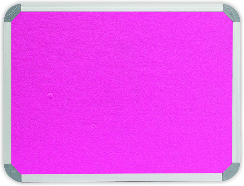 Parrot Notice Board – Info Board Aluminium Frame (3000 x 1200mm) – Pink