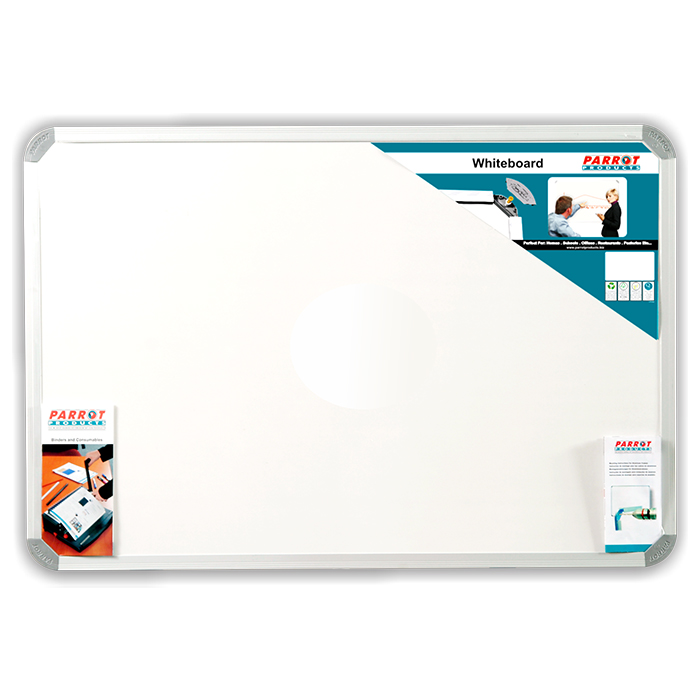 Parrot Whiteboard Non-Magnetic – 1500 x 900mm