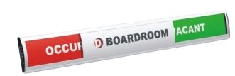 Parrot Sign Frame with Slide – 50 x 400mm
