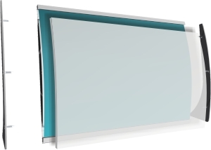 Parrot Sign Frame Desk Top Landscape – A4