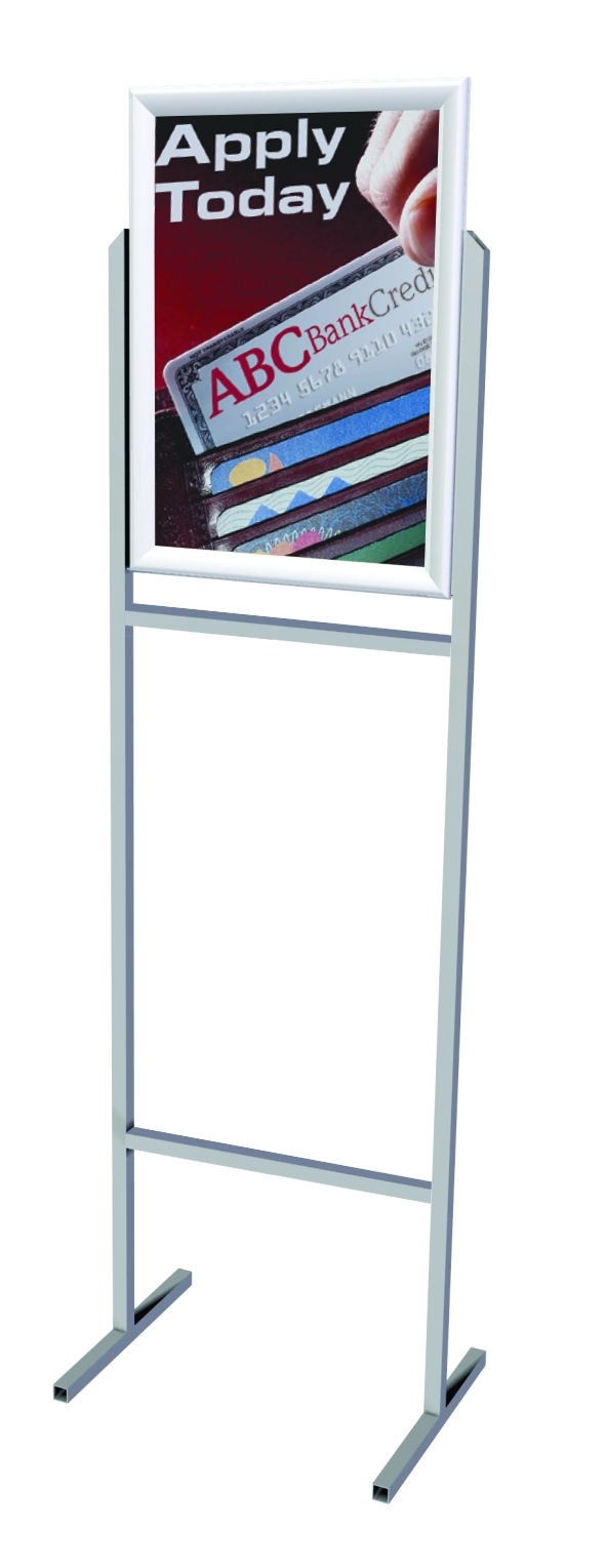 Parrot Stand Poster Frame Steel Double Sided – A3