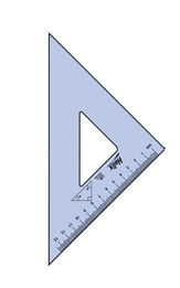 Helix Set Square 31cm/45 Degree