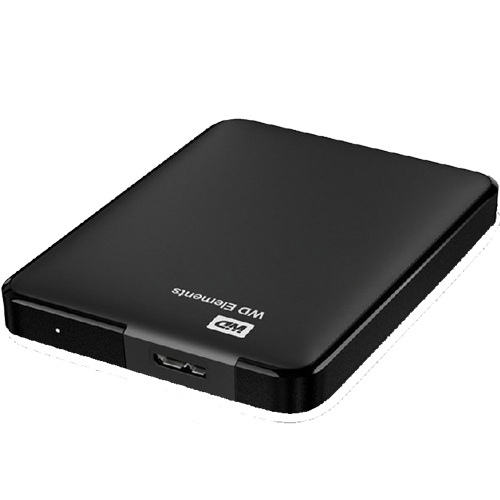 WD Elements 2.5″ 1TB Portable Drive – Black