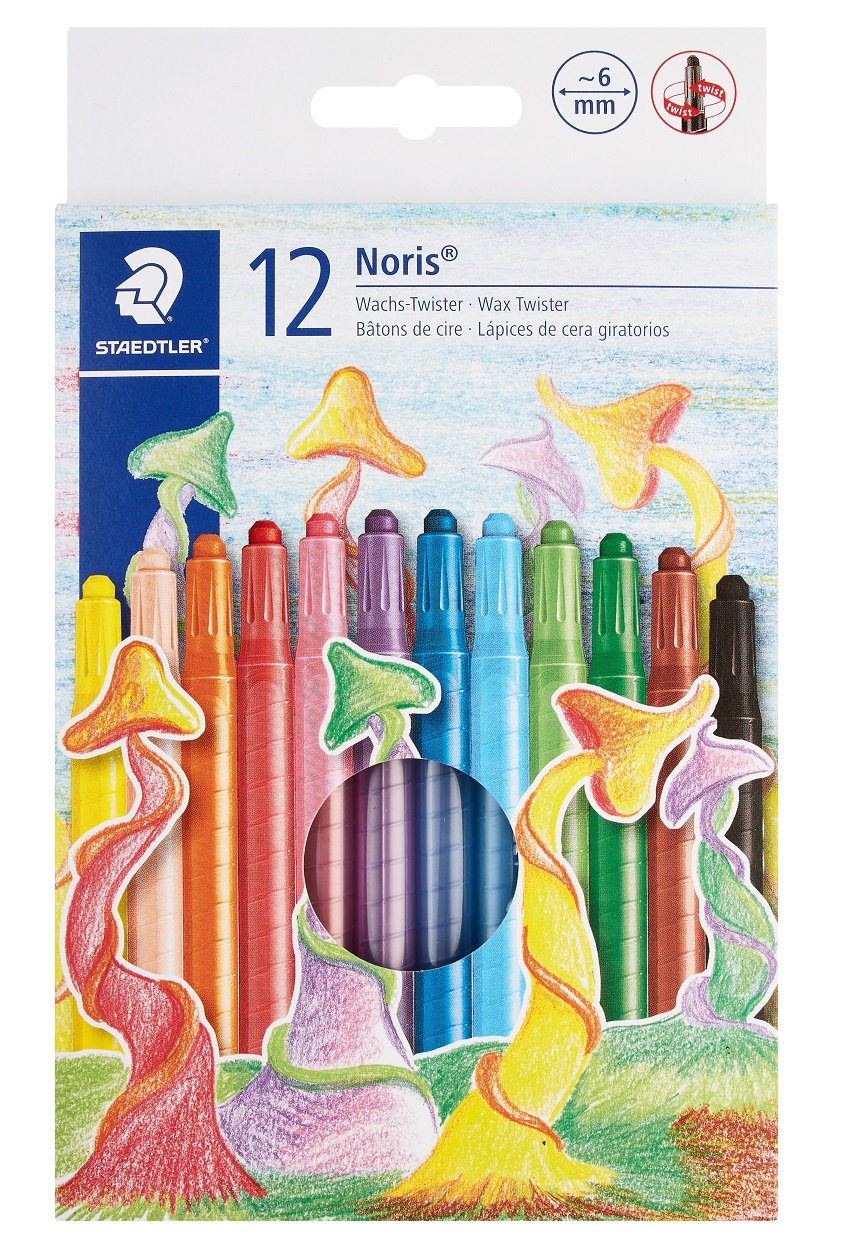 Staedtler Noris Club 12 Wax Twisters
