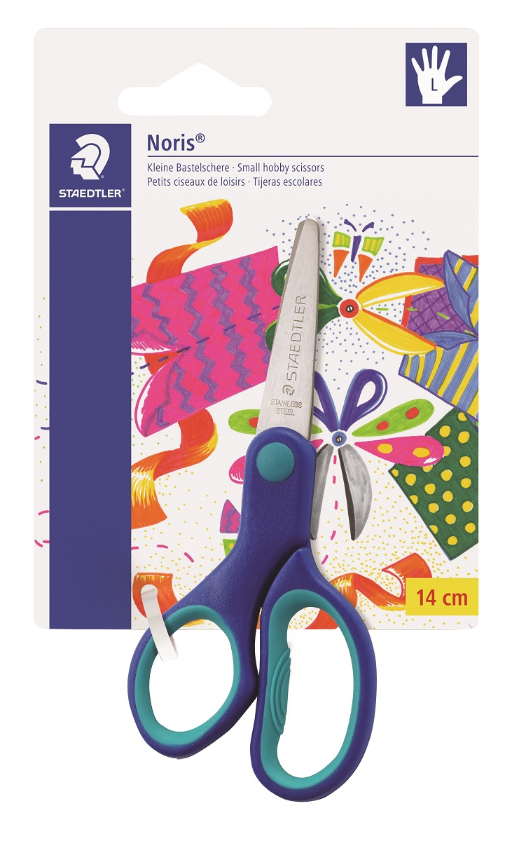 Staedtler Noris Club 14cm Small Hobby Scissors – Left Handed