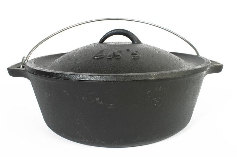 LK’s – Cast Iron Bake Pot No 10 – Size 3.0 Litre