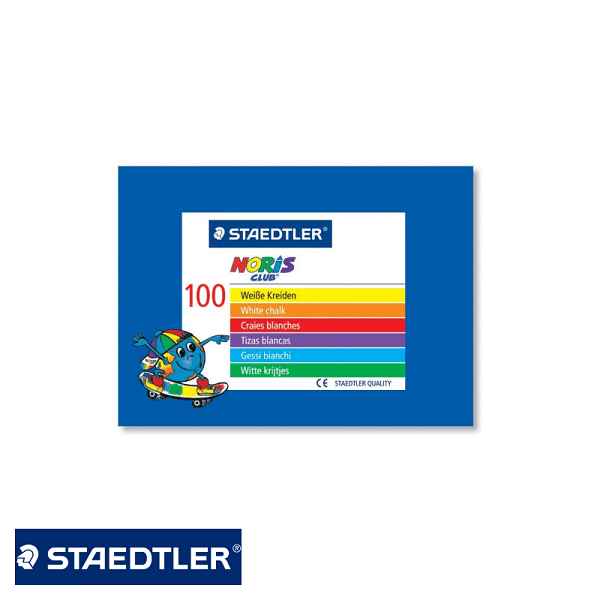Staedtler White Chalk – 100 Pieces