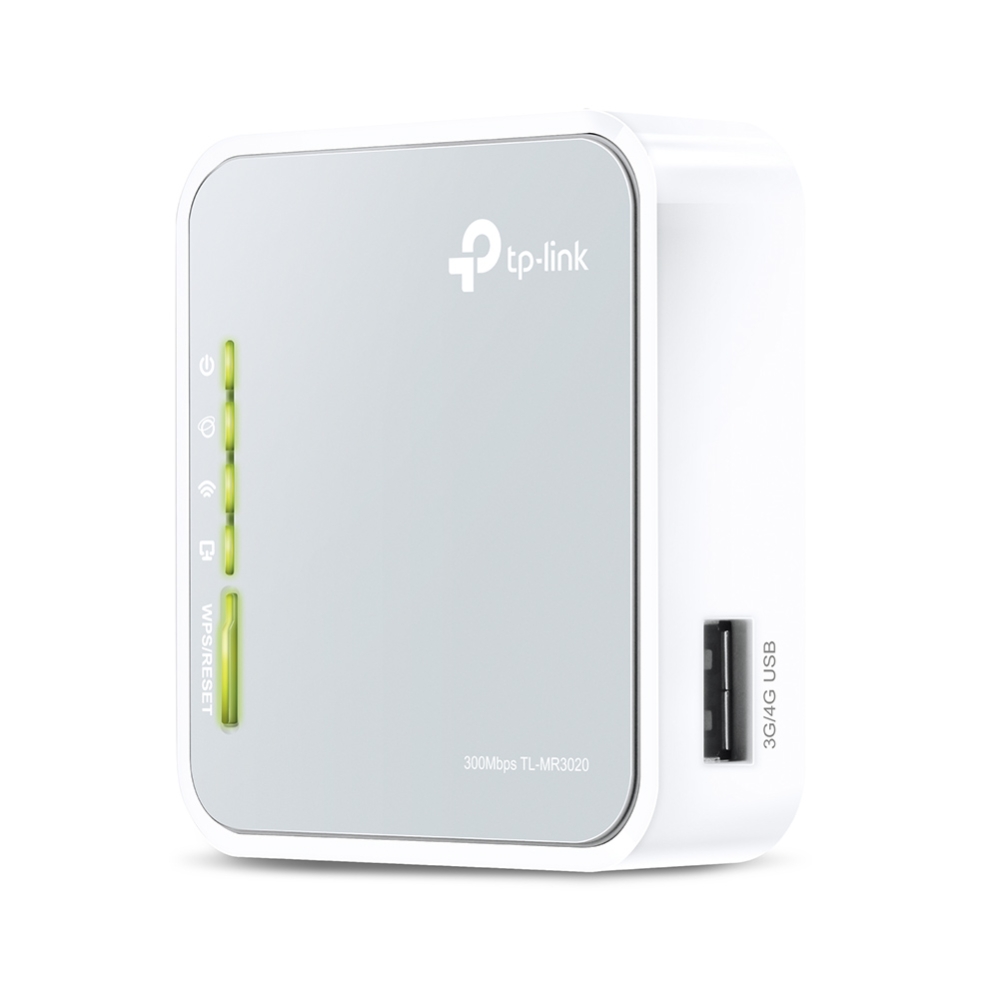 Portable 3G/4G Wireless N Router – No Sim Slot – Only 3/4G Dongle Support