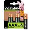 Duracell Rechargeable AAA 900mAh batteries – 4 Pack Duracell Rechargeable AAA 900mAh batteries – 4 Pack