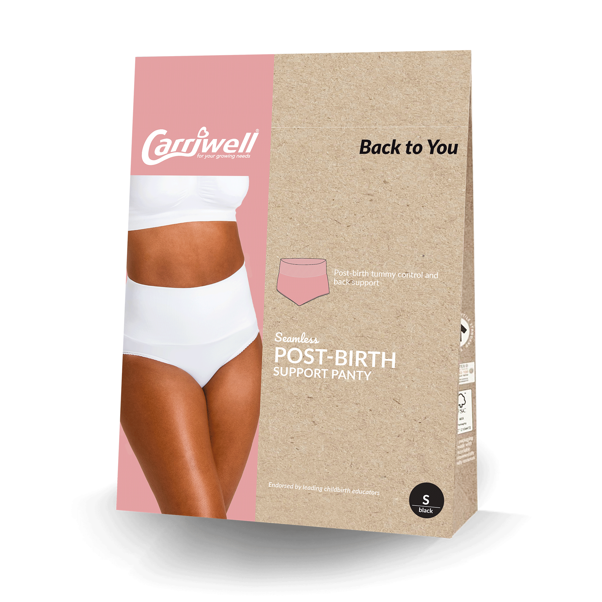 Carriwell – Post Birth Support Panty – Black – M
