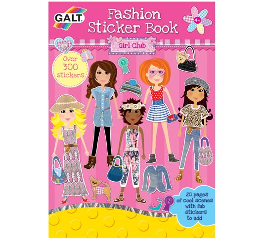 Galt Toys Fashion Sticker Book
