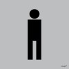 Aluminium Anodised Modern 2 Sign – Mens Toilet Aluminium Anodised Modern 2 Sign – Mens Toilet