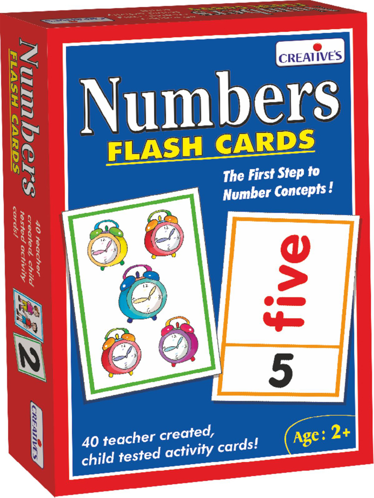 Creatives Flash Cards – Numbers