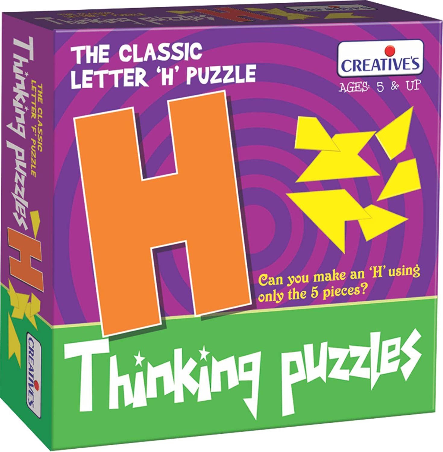 Creatives Thinking Tangram Puzzles – Letter H
