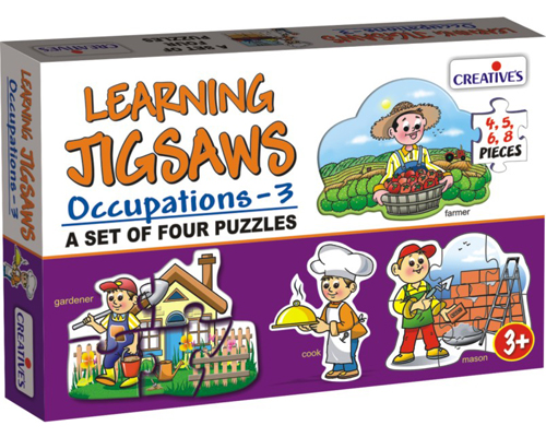 Creatives Toys Learning Jigsaws Occupations 3