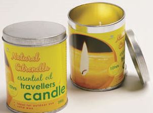 Republic Umbrella – Citronella Travellers Candle – 250g