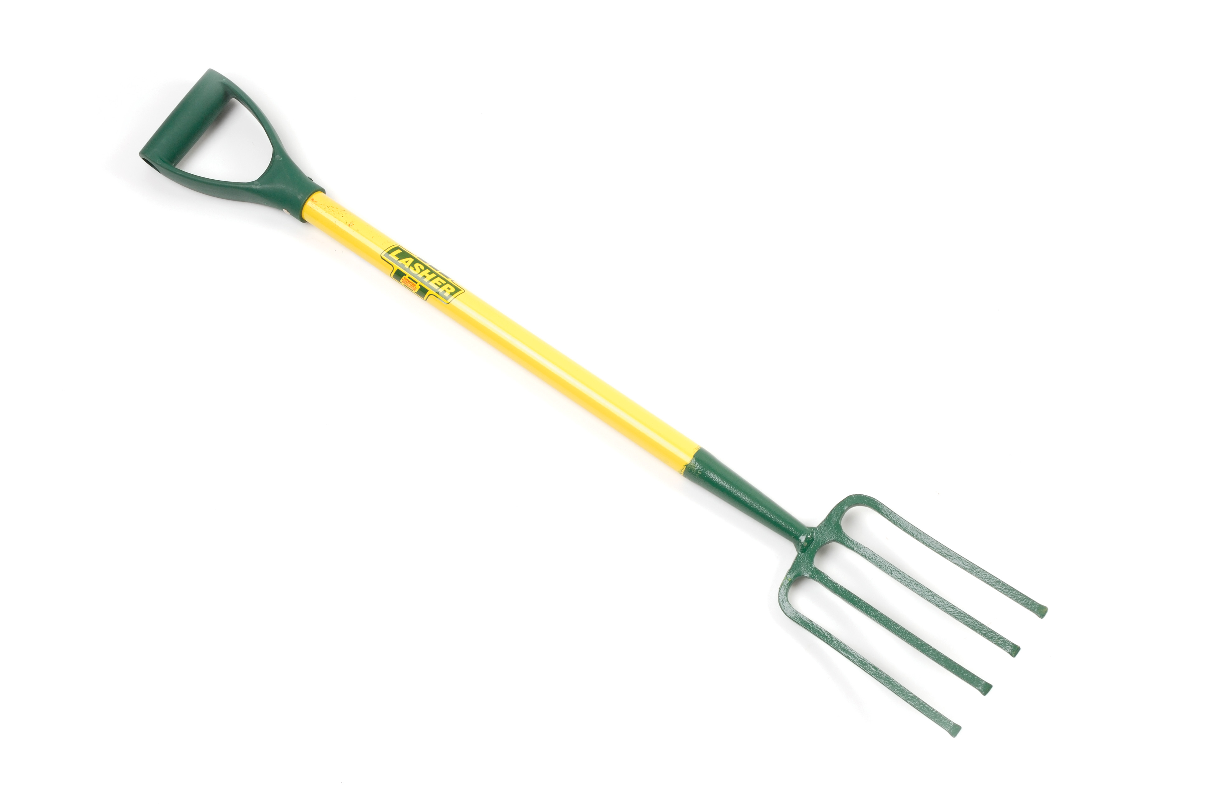 Lasher – 4 Prong – Ladies Fork – Yellow & Green – 180