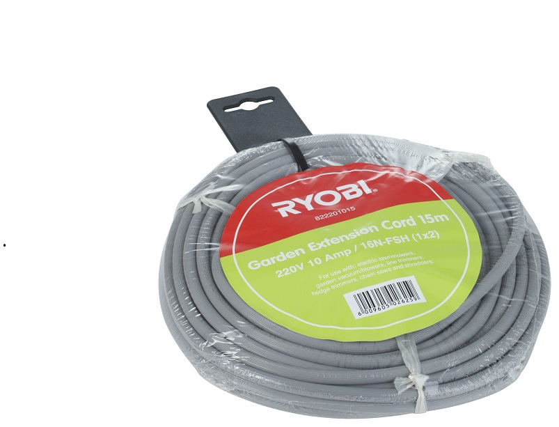 Ryobi – Extension Cords 220V 10Amp – 15M