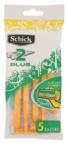 Schick 2 Plus – 5 pack
