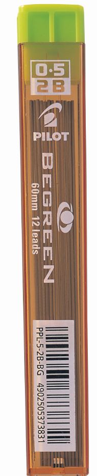 Pilot Begreen Pencil Leads – 2B 0.5mm