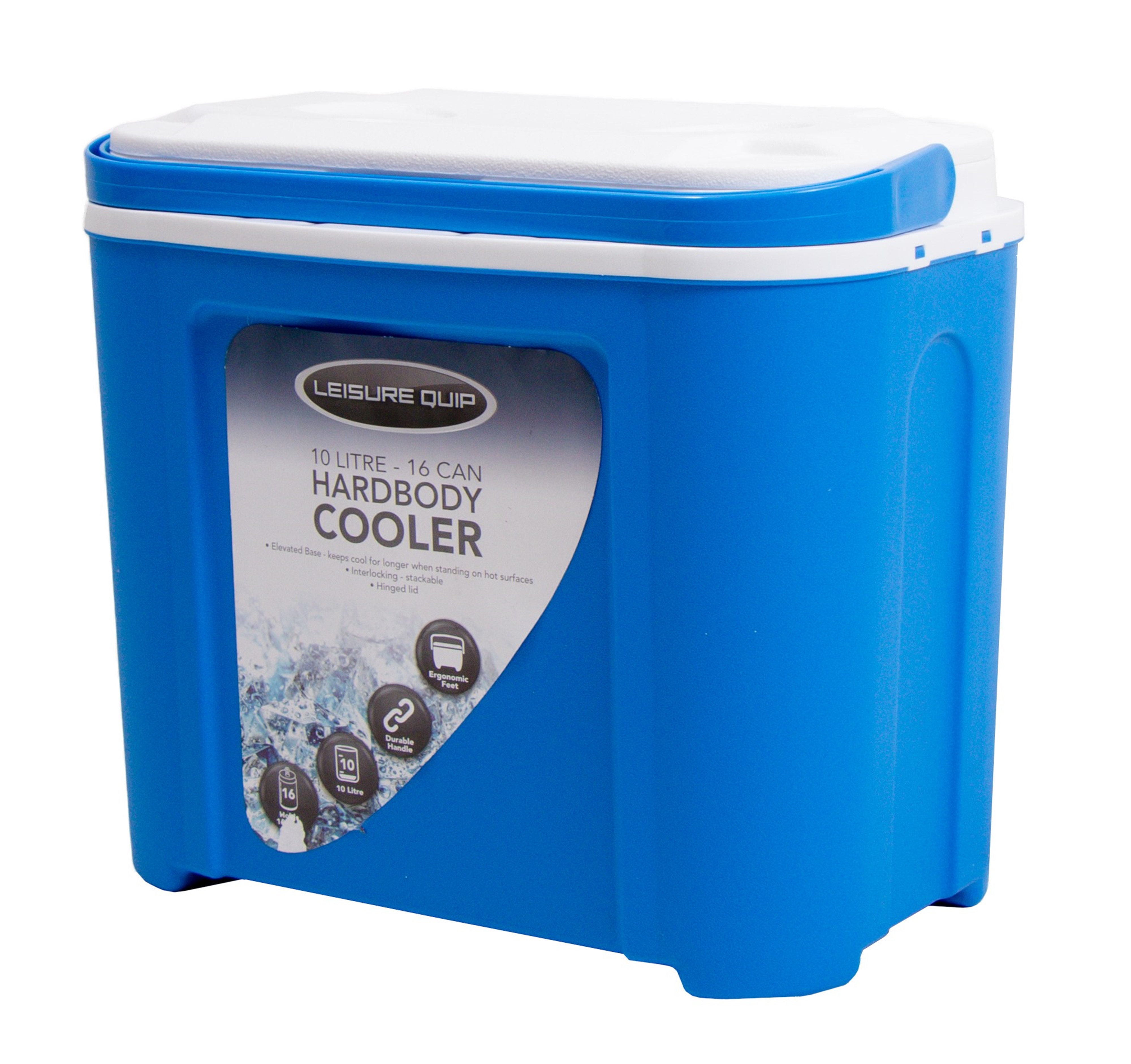 Leisure-Quip 10 Litre Hardbody Cooler – Blue