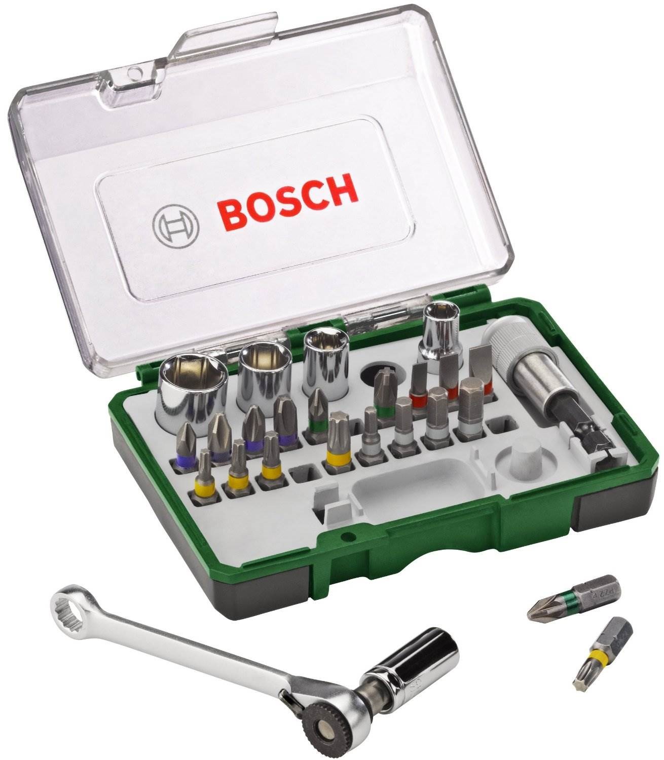 Bosch – Mini Ratchet Colour Coded Set – 27 Piece