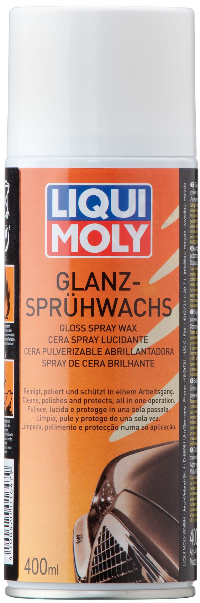 LiquiMoly – Gloss Polish Spray Wax – 400ml