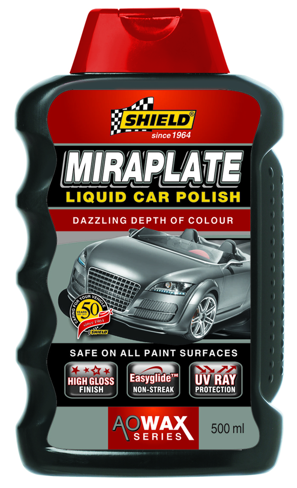 Shield Miraplate A.O Liquid Car Polish 500 ML