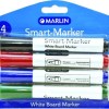 Marlin Smart-Marker White Board Markers 4’s assorted Marlin Smart-Marker White Board Markers 4’s assorted