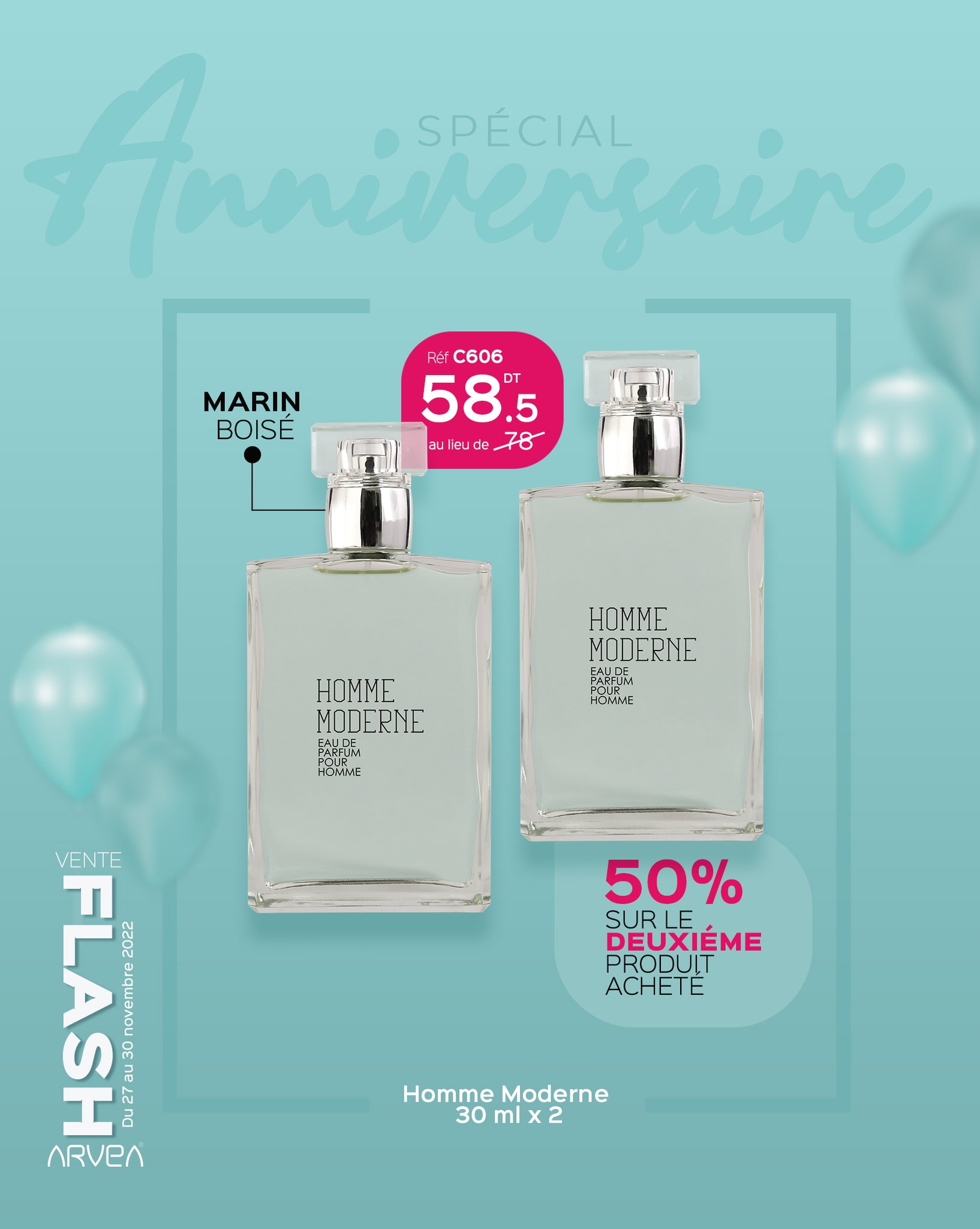 Quand le parfum ARVEA se dessine en un accord boisé et épicé, l’homme moderne au caractère bien trempé offre une composition olf… Quand le parfum ARVEA se dessine en un accord boisé et épicé, l’homme moderne au caractère bien trempé offre une composition olf…