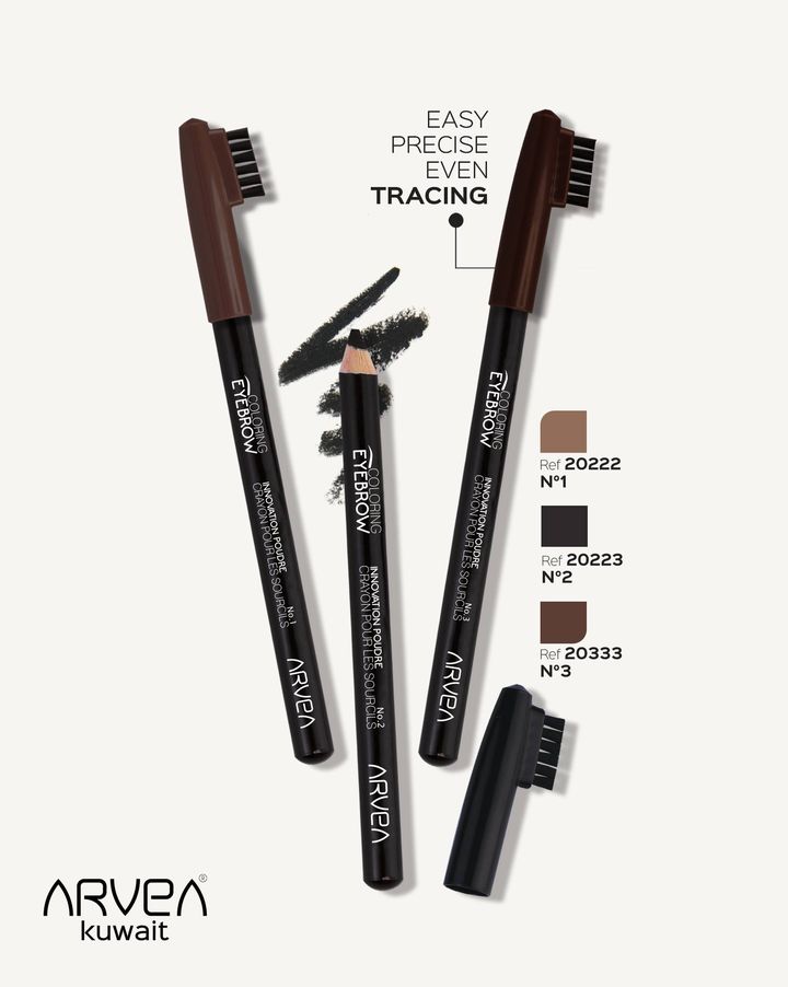 Elevate your look with precision and long-lasting color. Define your unique style and let your eyebrows speak volumes.
#ARVEAEye... Elevate your look with precision and long-lasting color. Define your unique style and let your eyebrows speak volumes.
#ARVEAEye...