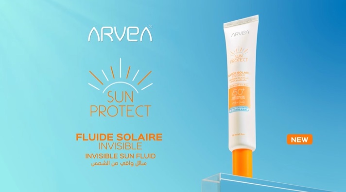 Fluide Solaire Invisible SPF 50+ de SUN PROTECT par ARVEA Fluide Solaire Invisible SPF 50+ de SUN PROTECT par ARVEA