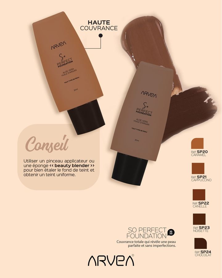 ARVEA vous propose une variété de teintes So perfect ! ARVEA vous propose une variété de teintes So perfect !