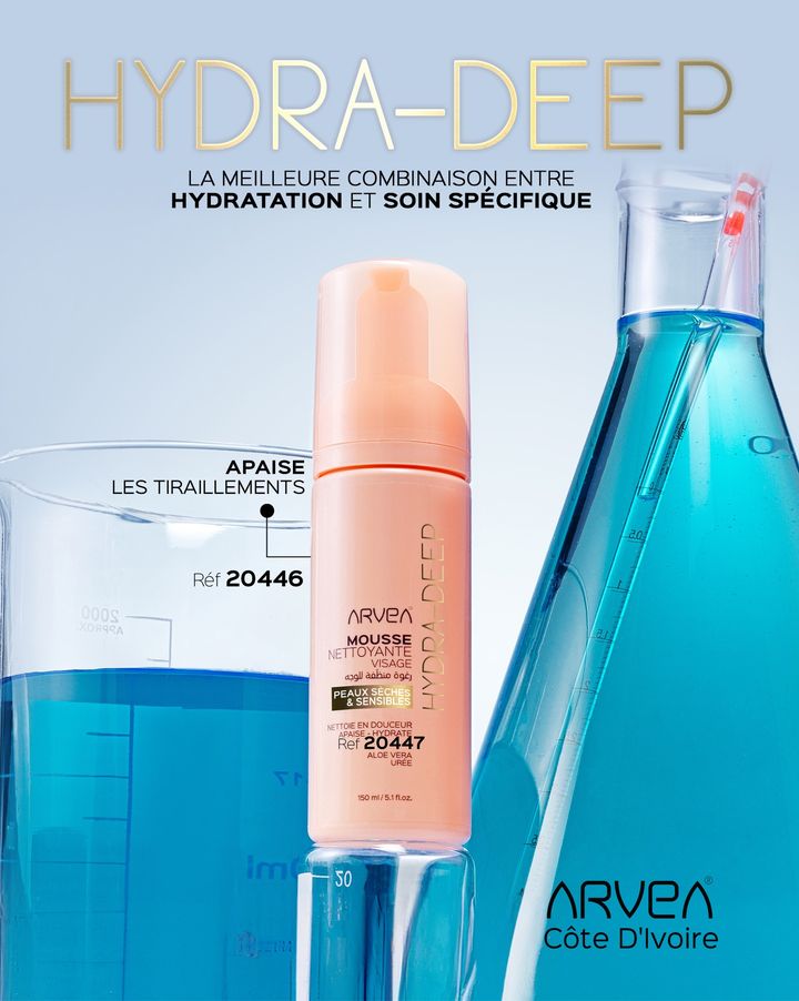 Notre mousse nettoyante Hydra Deep, idéale pour les peaux sèches et sensibles! Sa formule ultra-douce et hydratante prend soin d... Notre mousse nettoyante Hydra Deep, idéale pour les peaux sèches et sensibles! Sa formule ultra-douce et hydratante prend soin d...