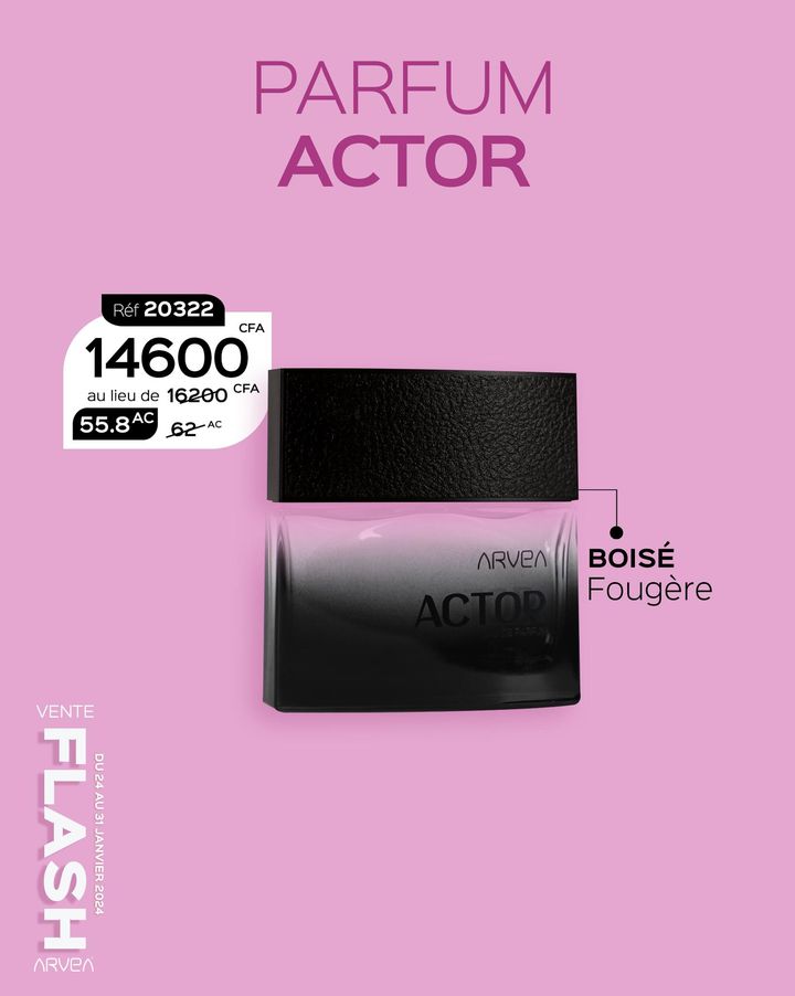 Laissez-vous emporter par une expérience sensorielle distinctive qui évoque l'élégance naturelle masculine avec le parfum Actor ... Laissez-vous emporter par une expérience sensorielle distinctive qui évoque l'élégance naturelle masculine avec le parfum Actor ...