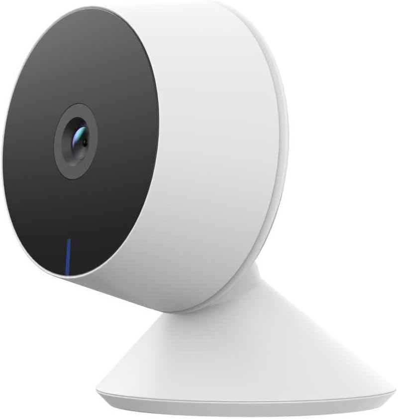Feit Electric Indoor Security Camera with Motion Detection, 30ft. Night Vision, 360° Adjustable Head, 2.4GHz WiFi, 2-Way Audio, 1080p HD, Works with Alexa & Google Asst, Plug-in, White – CAM1/WIFI Feit Electric Indoor Security Camera with Motion Detection, 30ft. Night Vision, 360° Adjustable Head, 2.4GHz WiFi, 2-Way Audio, 1080p HD, Works with Alexa & Google Asst, Plug-in, White – CAM1/WIFI