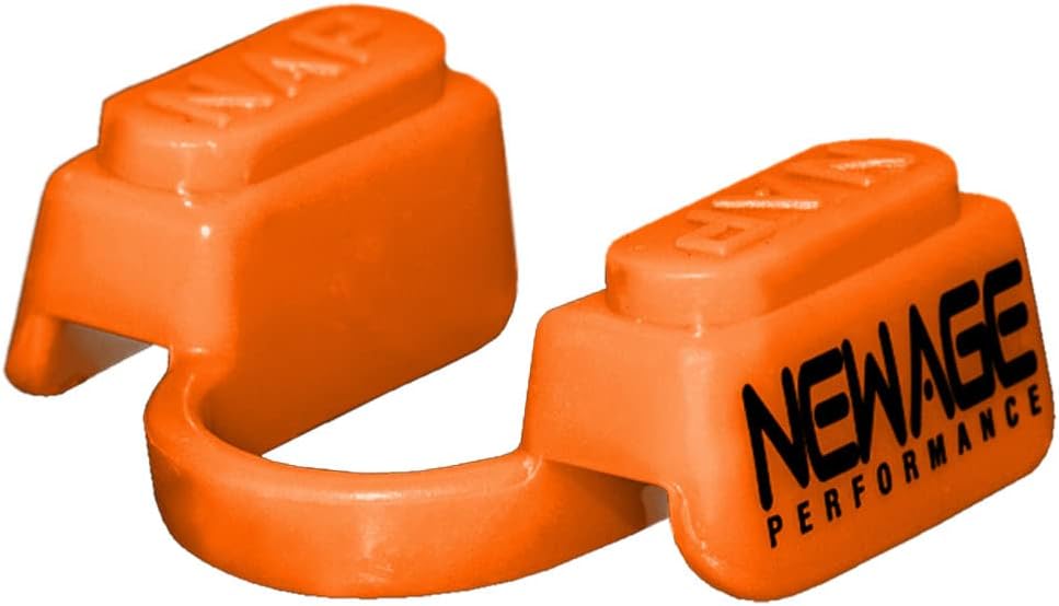New Age Performance 5DS Universal Fitness Mouthpiece, Increase Athletic Performance for Endurance, Weightlifting & All Non-Contact Sports, Orange New Age Performance 5DS Universal Fitness Mouthpiece, Increase Athletic Performance for Endurance, Weightlifting & All Non-Contact Sports, Orange