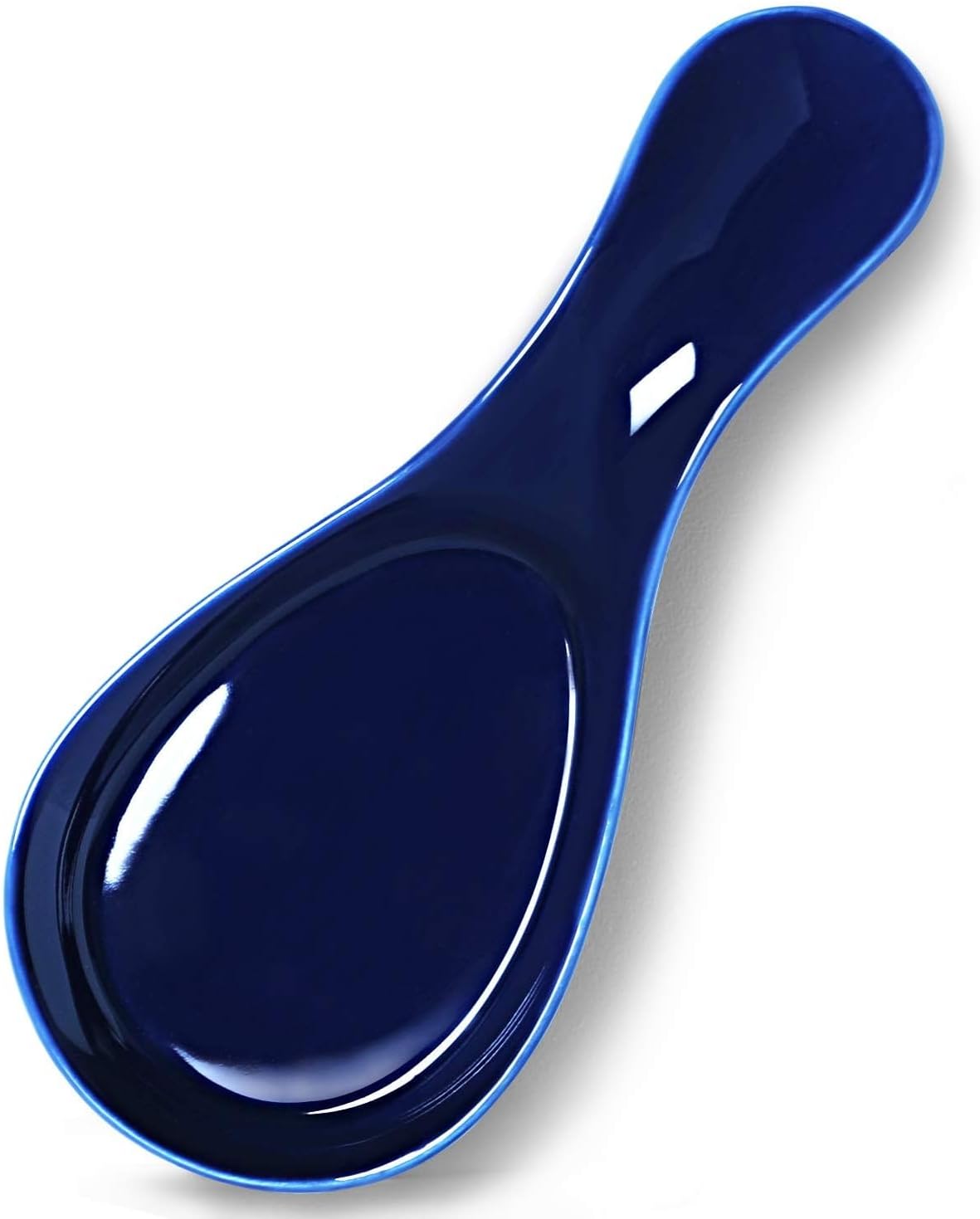 GDCZ Porcelain Spoon Rest – Large Spoon Holder Utensil Rest for Kitchen Counter Stove Top, Navy GDCZ Porcelain Spoon Rest – Large Spoon Holder Utensil Rest for Kitchen Counter Stove Top, Navy