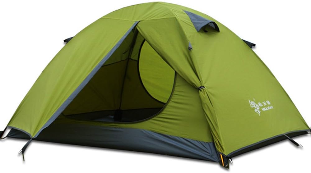 3-4 Season 2 3 Person Lightweight Backpacking Tent Windproof Camping Tent Awning Family Tent Two Doors Double Layer with Aluminum rods for Outdoor Camping Family Beach Hunting Hiking Travel 3-4 Season 2 3 Person Lightweight Backpacking Tent Windproof Camping Tent Awning Family Tent Two Doors Double Layer with Aluminum rods for Outdoor Camping Family Beach Hunting Hiking Travel