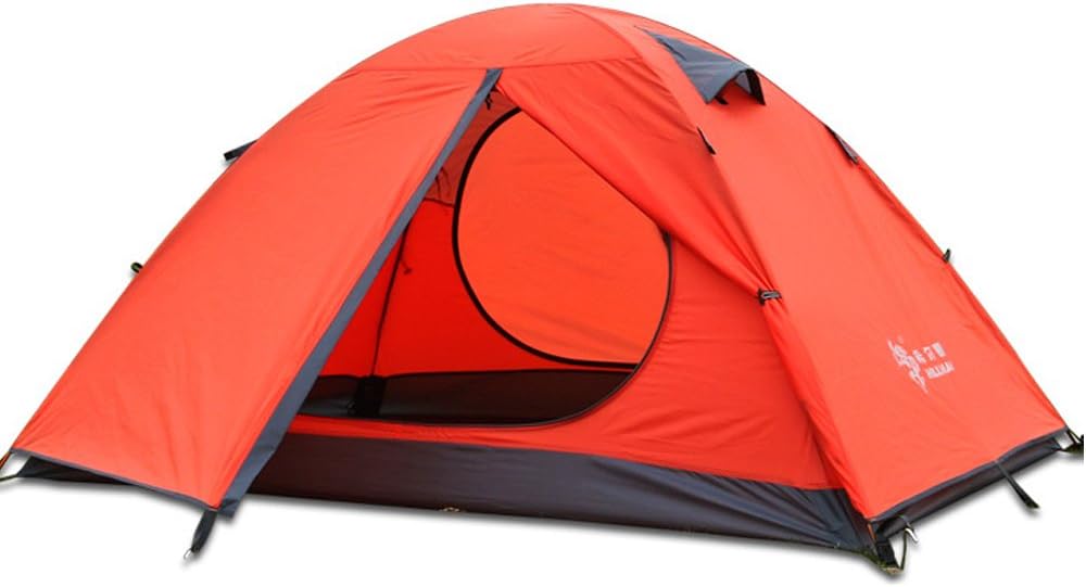 3-4 Season 2 3 Person Lightweight Backpacking Tent Windproof Camping Tent Awning Family Tent Two Doors Double Layer with Aluminum rods for Outdoor Camping Family Beach Hunting Hiking Travel 3-4 Season 2 3 Person Lightweight Backpacking Tent Windproof Camping Tent Awning Family Tent Two Doors Double Layer with Aluminum rods for Outdoor Camping Family Beach Hunting Hiking Travel