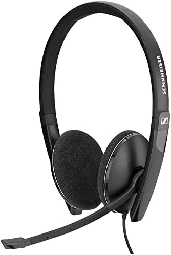 EPOS Gaming Sennheiser PC 5.2 CHAT, wired headset for casual gaming, e-learning, noise cancelling microphone, call control, foldable microphone – 3.5 mm jack 4 plug pole connectivity, Black EPOS Gaming Sennheiser PC 5.2 CHAT, wired headset for casual gaming, e-learning, noise cancelling microphone, call control, foldable microphone – 3.5 mm jack 4 plug pole connectivity, Black