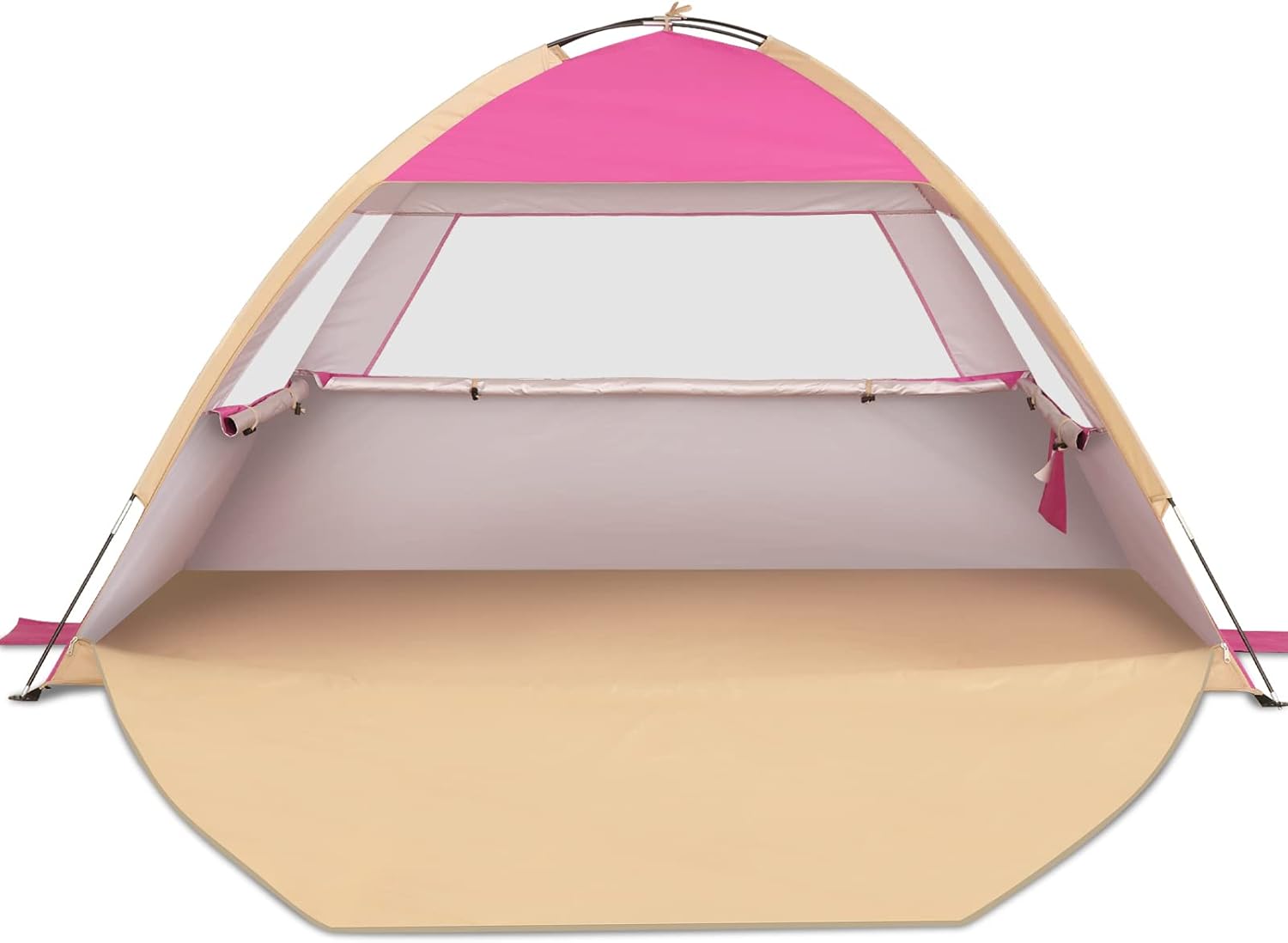 Venustas Beach Tent Sun Shelter for 3/4-5/6-7/8-10 Person, UPF 50+ UV Protection Beach Canopy, Lightweight and Easy Setup Cabana, Portable Beach Shade Tent Venustas Beach Tent Sun Shelter for 3/4-5/6-7/8-10 Person, UPF 50+ UV Protection Beach Canopy, Lightweight and Easy Setup Cabana, Portable Beach Shade Tent